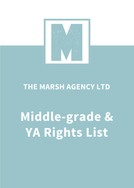 Middle-Grade & YA Rights List