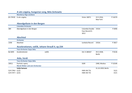 Abschied Aida, Verdi a Vén Czigány, Hungarian Song, Béla Zerkowitz