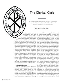 The Clerical Garb
