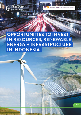 In Indonesia in Resources, Renewable Opportunities to Invest Energy +