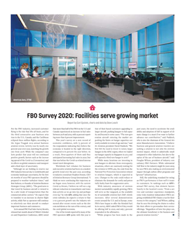 FBO Survey 2020: Facilities Serve Growing Market Report by Curt Epstein, Charts and Data by Dave Leach
