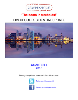 Liverpool Residential Update