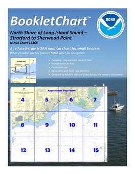 Bookletchart™ North Shore of Long Island Sound – Stratford to Sherwood Point NOAA Chart 12369