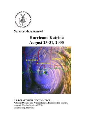 Hurricane Katrina August 23-31, 2005