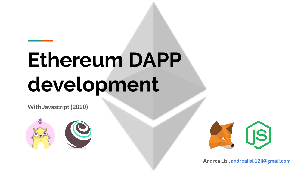 Ethereum DAPP Development