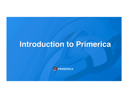 2019 Introduction to Primerica
