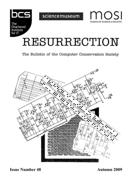 Issue Number 48 Autumn 2009 Computer Conservation Society