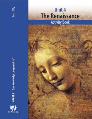 The Renaissance Activity Book Core Knowledge Language Arts® Knowledge Core