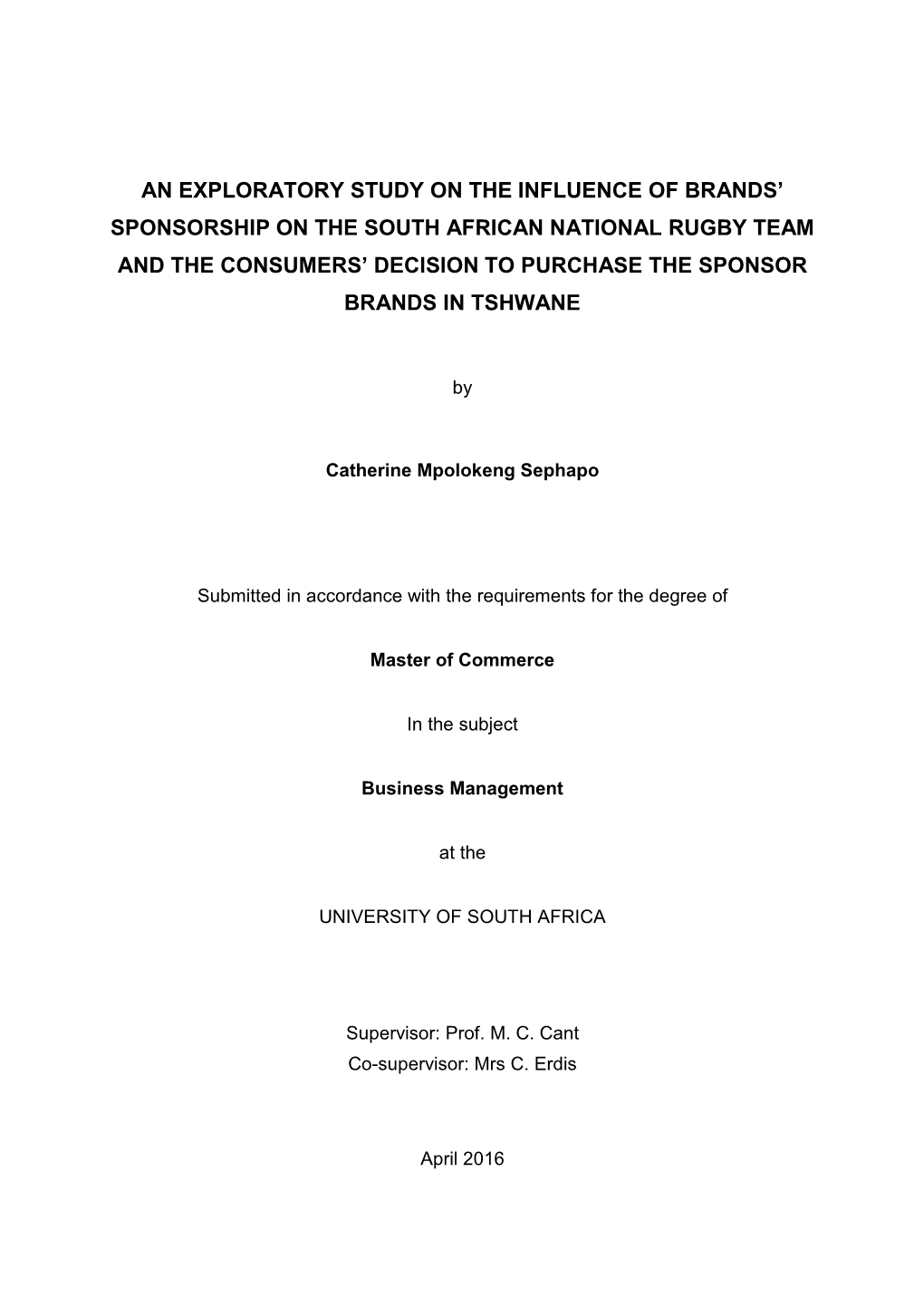 Overview of the South African Rugby Union (Saru) and the National Team