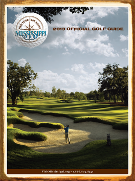 2013 Golf Mississippi Guide Mississippi Design