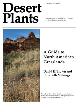 A Guide to North American Grasslands