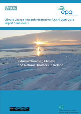 Extreme Weather, Climate and Natural Disasters in Ireland