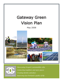 Gateway Green Vision Plan May 2008