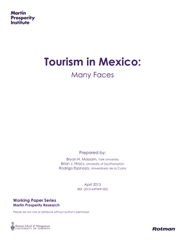 Tourism in Mexico: Many Faces