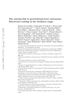 The Missing Link in Gravitational-Wave Astronomy: Discoveries Waiting in the Decihertz Range