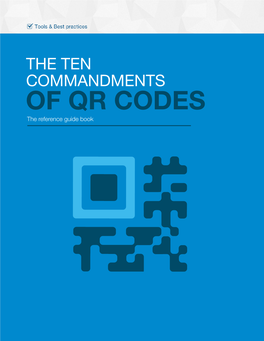 Ten Commandments of QR Codes