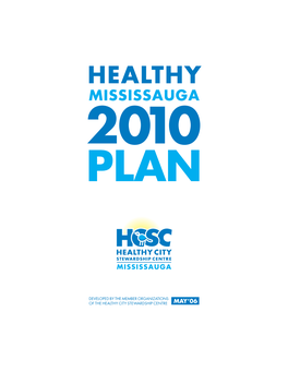 Healthy Mississauga 2010 Plan