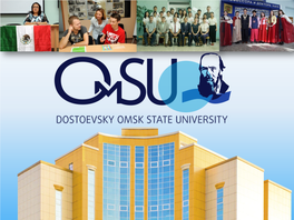 Dostoevsky Omsk State University 2021