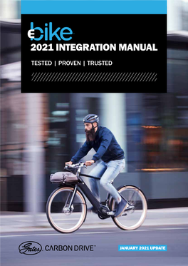 2021 Integration Manual