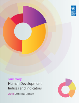 Human Development Indices and Indicators 2018 – Statistical Update