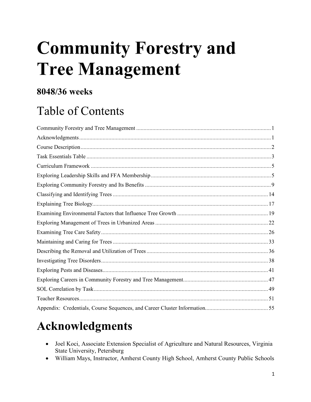 8048 Community Forestry and Tree Management