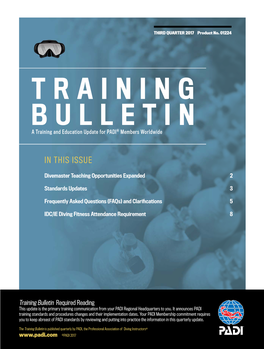 Bulletin Training