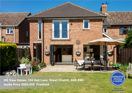 Hill View House, 104 Hall Lane, Great Chishill, SG8 8SH Guide Price
