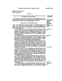 Public Law 98-324-June 19, 1984 98 Stat