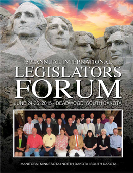 2015 International Legislators Forum Jurisdictional Delegates