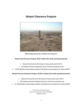 Ghazni Project