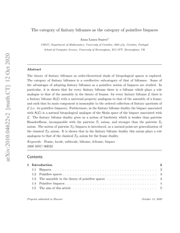 The Category of Finitary Biframes As the Category of Pointfree Bispaces