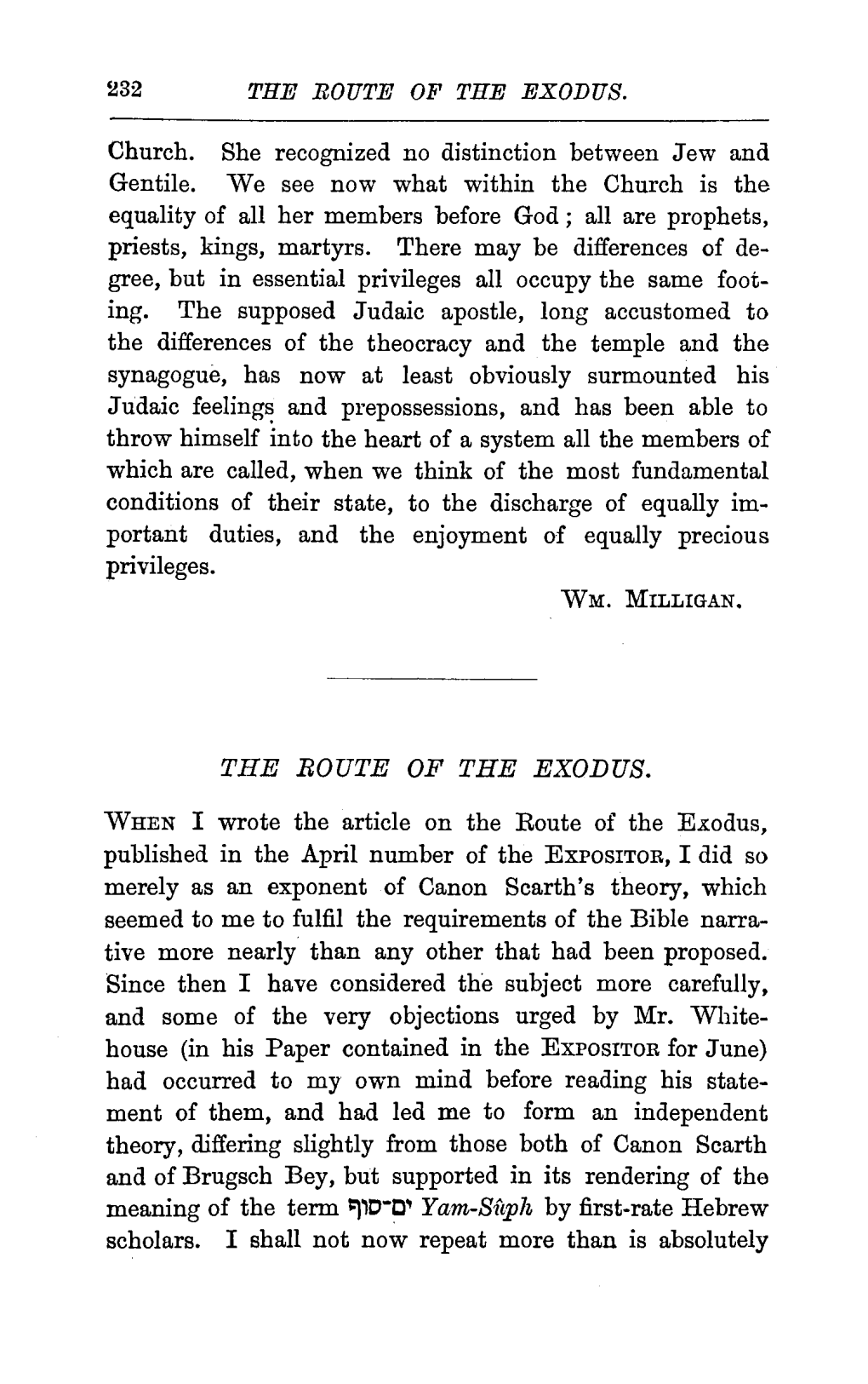 Church. She Recognized No Distinction Between Jew and Gentile. We See Now What Within the Church Is the Equality of All Her Memb