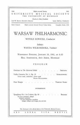 Warsaw Philharmonic