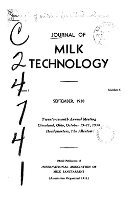 Milk Technology