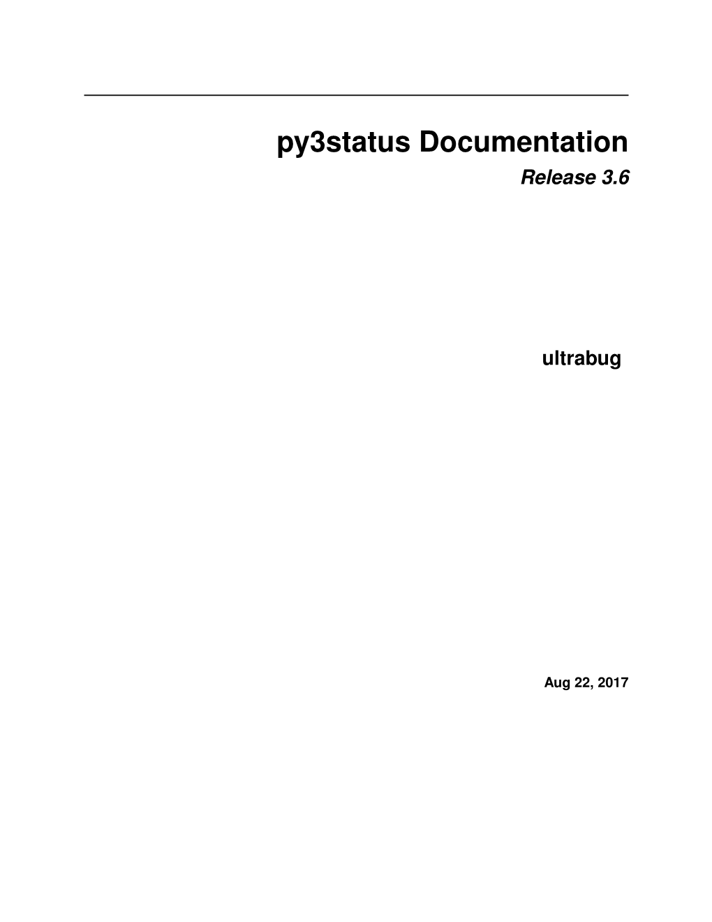 Py3status Documentation Release 3.6