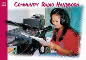 Community Radio Handbook; 2005