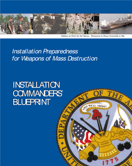 Installation Preparedness for Weapons of Mass Destruction