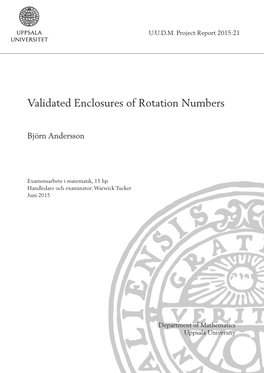 Validated Enclosures of Rotation Numbers