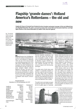 'Grande Dames': Holland America's Rotterdams - the Old and New