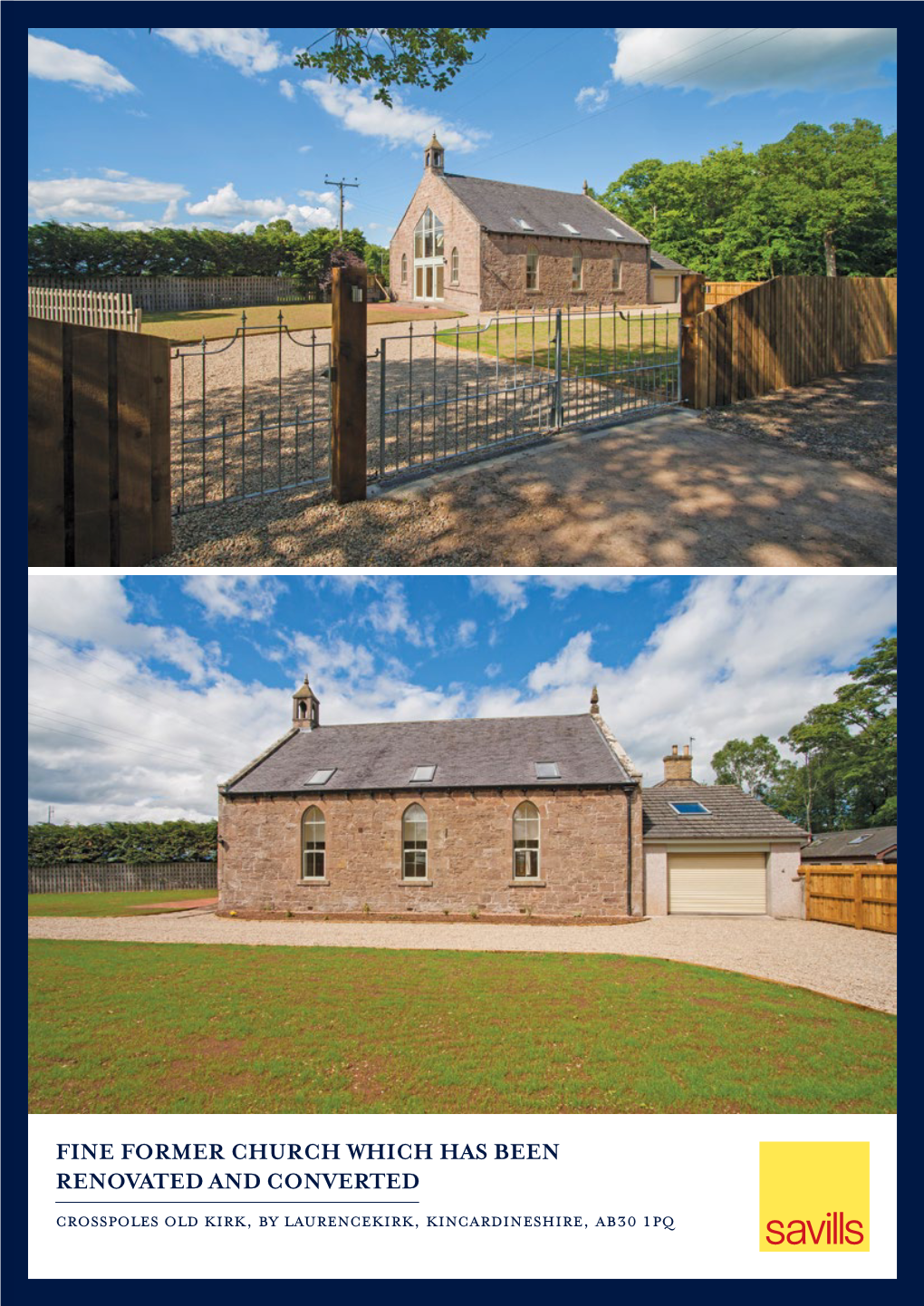 Fine Former Church Which Has Been Renovated and Converted