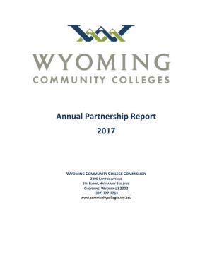 Annual Partnership Report 2017