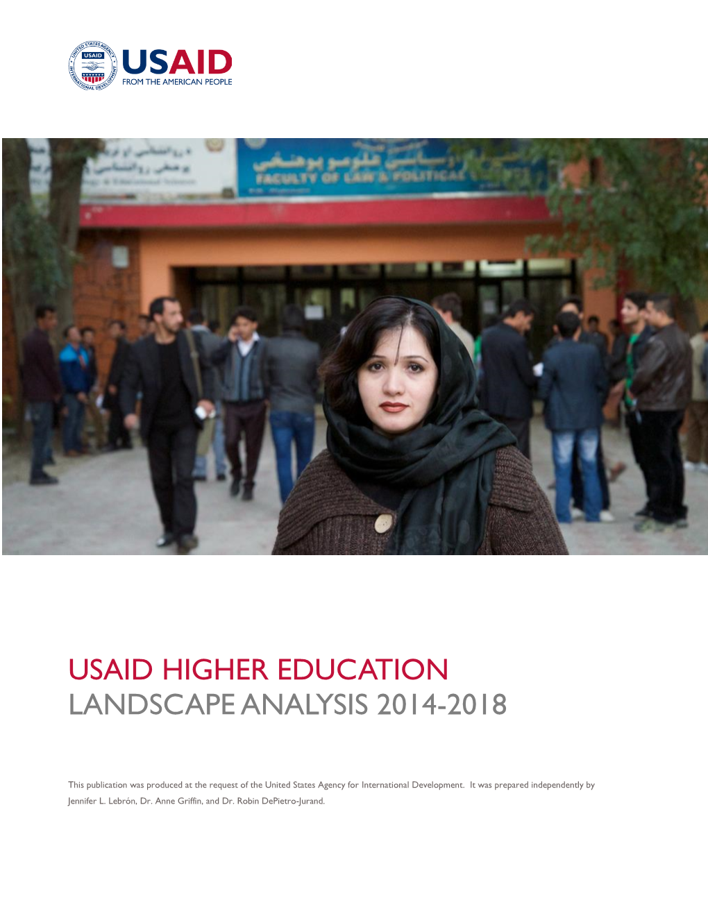 Usaid Higher Education Landscape Analysis 2014-2018
