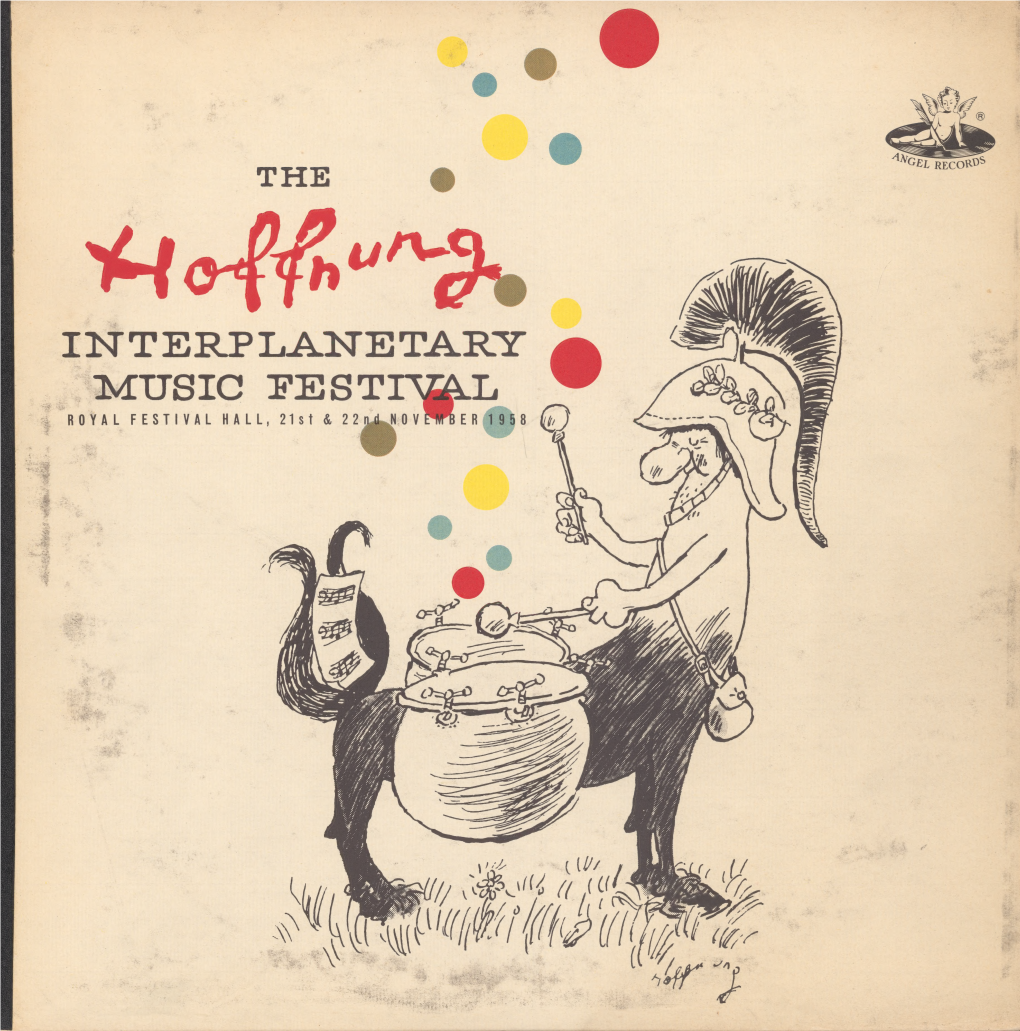 The Hoffnung Interplanetary Music Festival, 1958