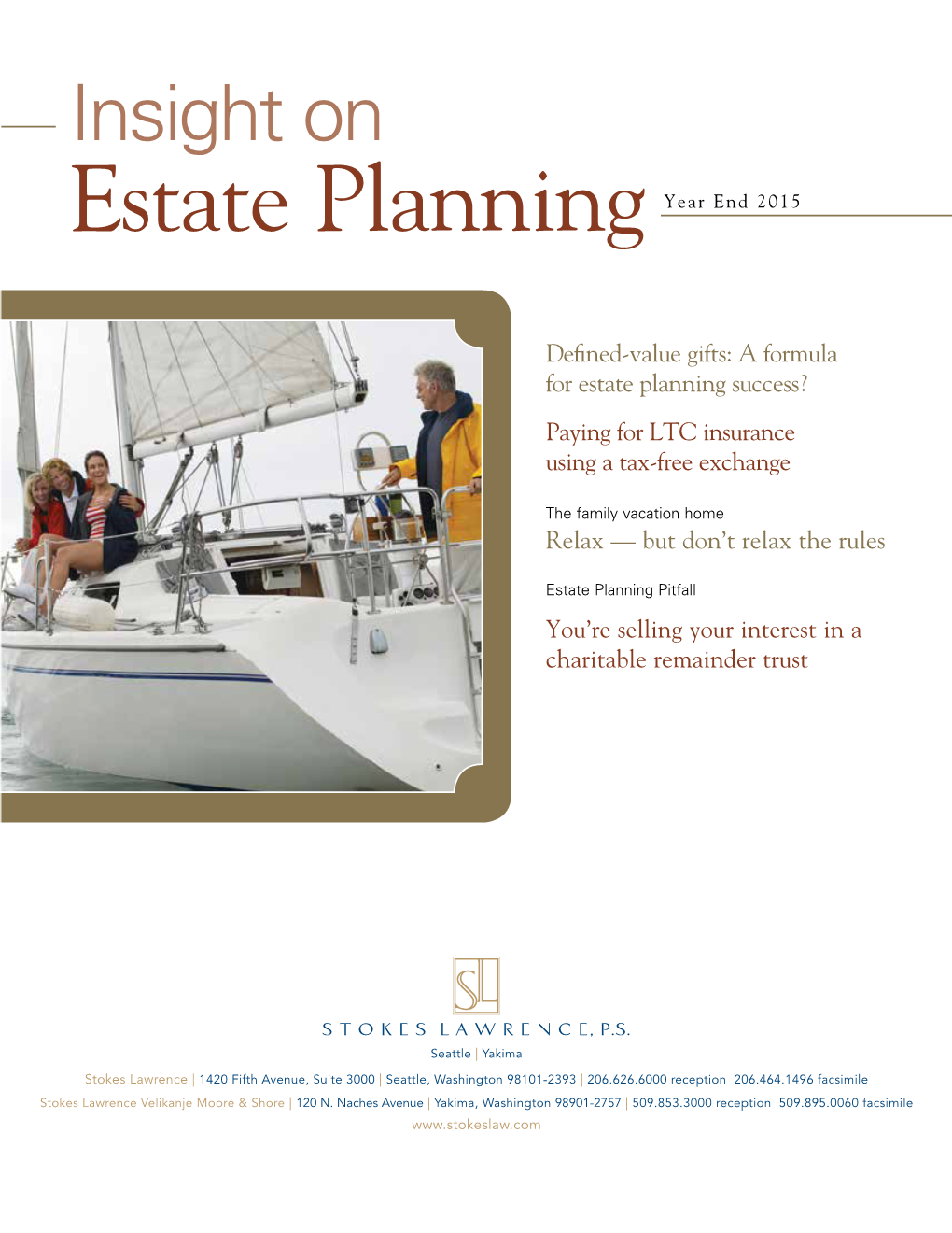 Estate Planning Year End 2015