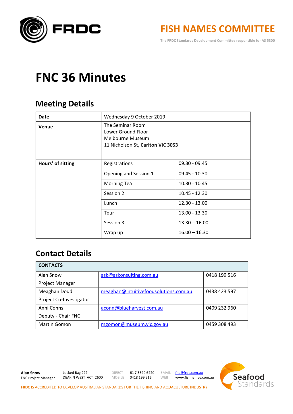 FNC 36 Minutes