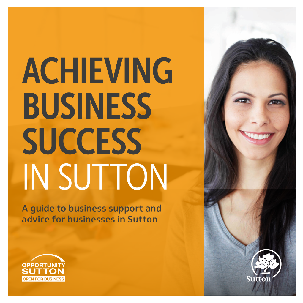 A Guide to Business Support and Advice for Businesses in Sutton