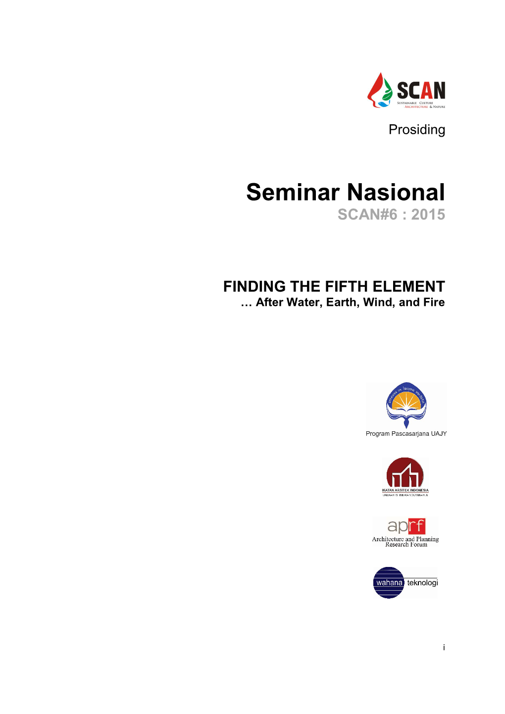 Seminar Nasional SCAN#6 : 2015