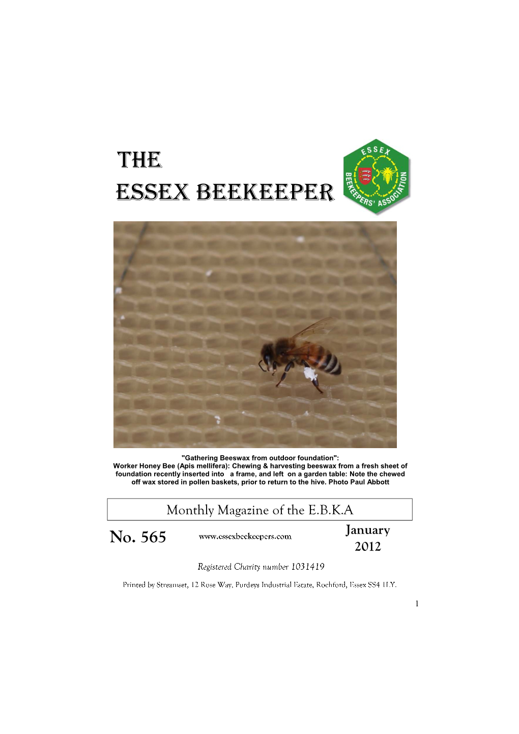 The Essex Beekeeper