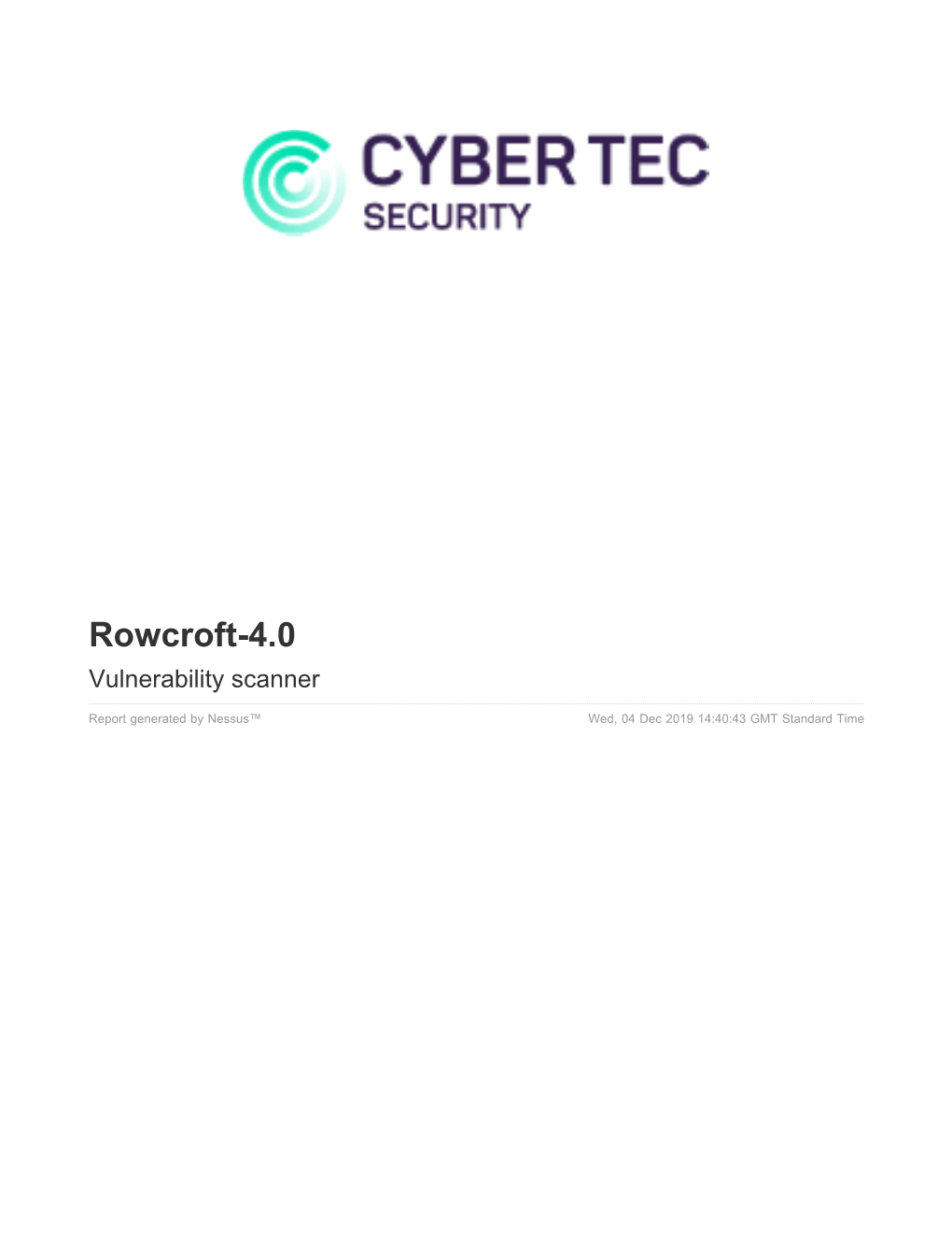 Rowcroft-Servers Executive Summary.Pdf