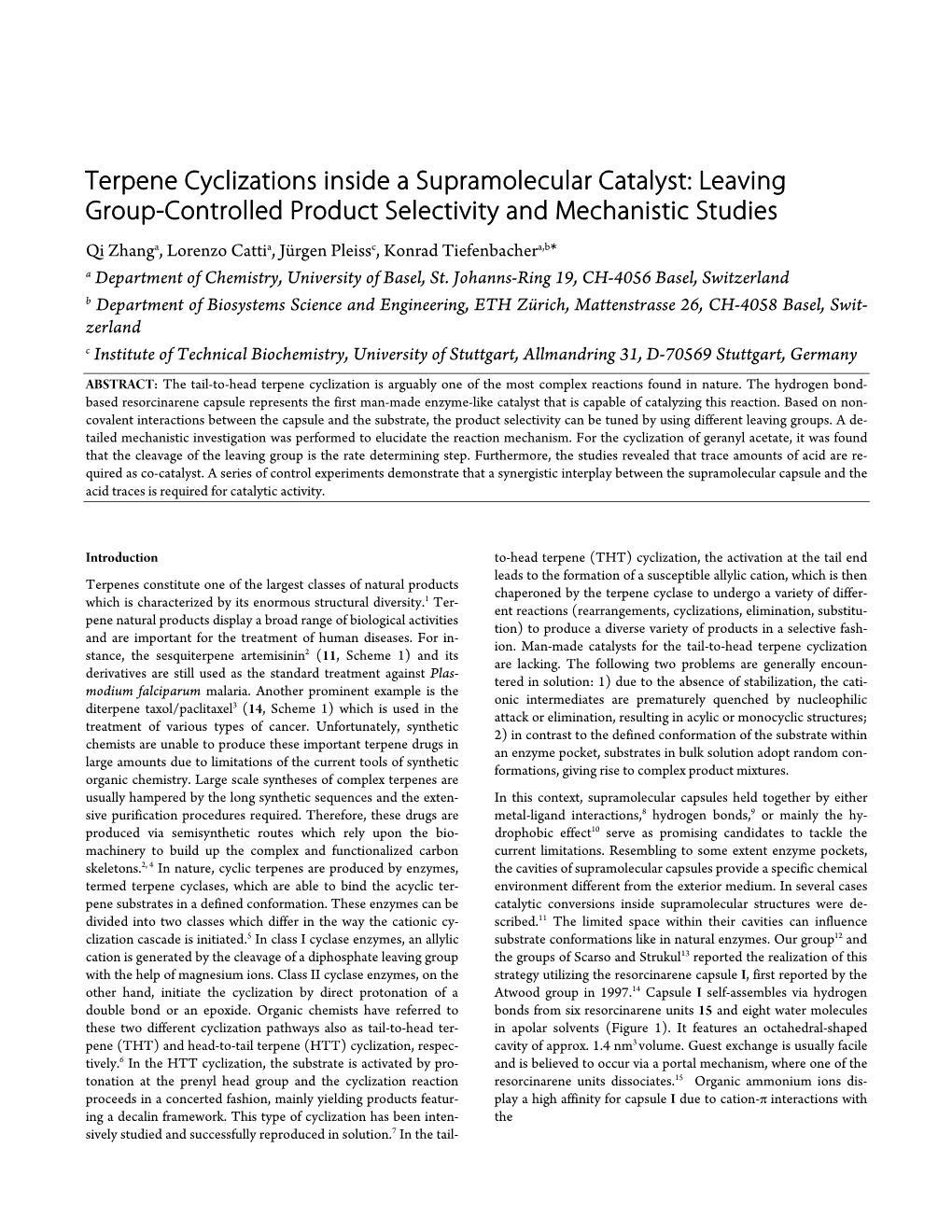 Template for Electronic Submission to ACS Journals